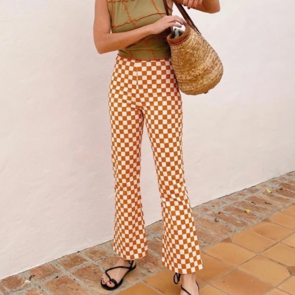 Play It Cool Check Pants